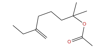 Dihydromyrcenol acetate